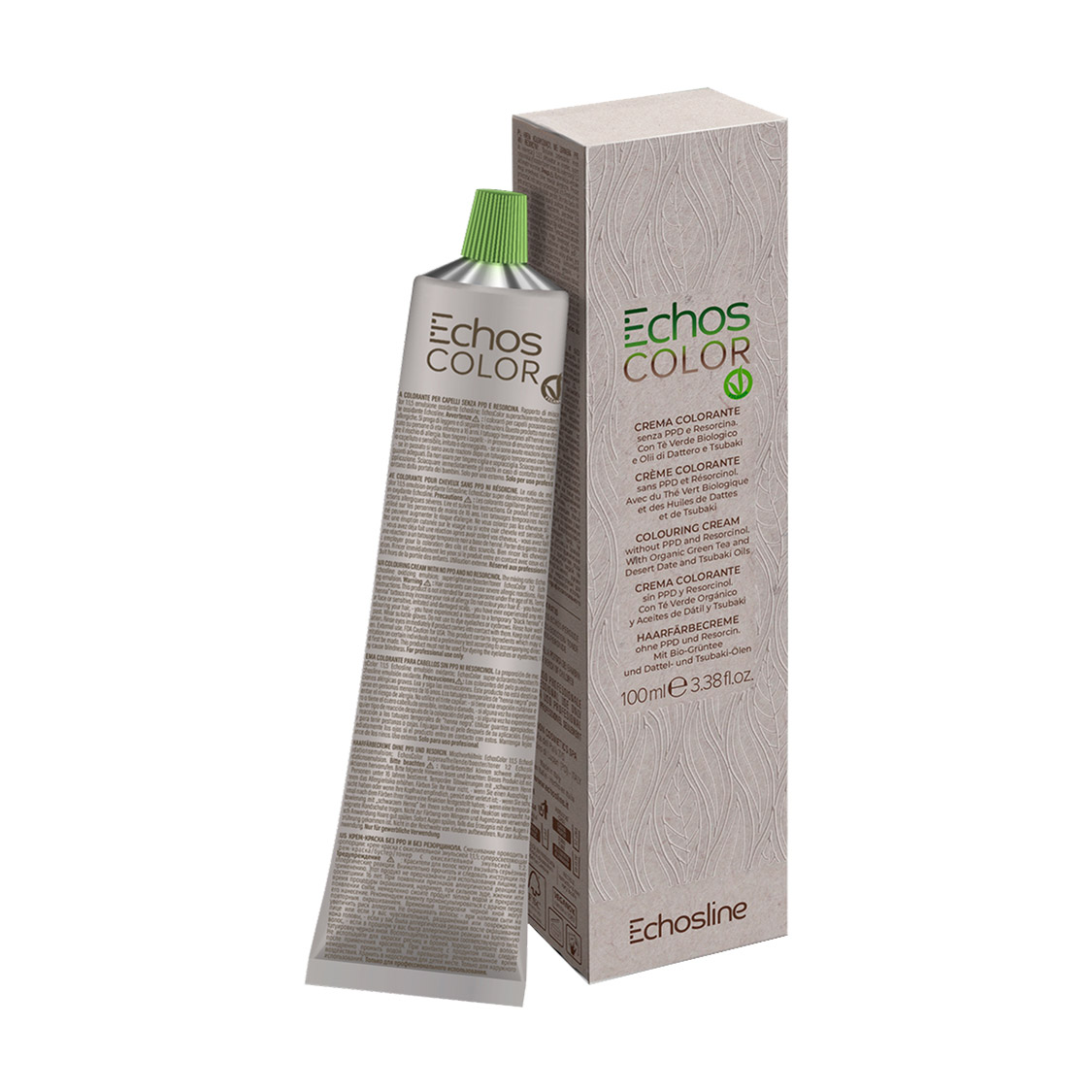 Крем-фарба для волосся Echosline Echos Color Colouring Cream без резорцину та параденілендіаміну міді, 88.0 Екстранасичений світлий блонд, 100 мл